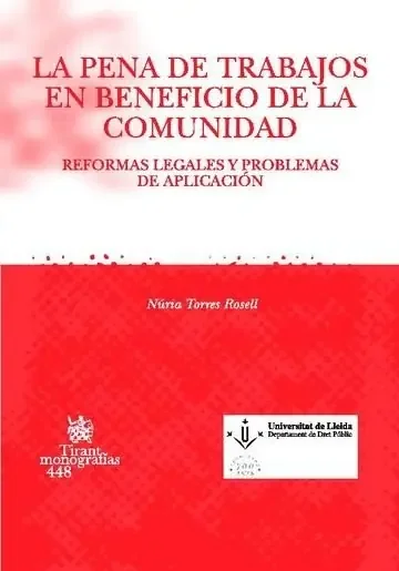 La pena de trabajos en beneficio de la Comunidad